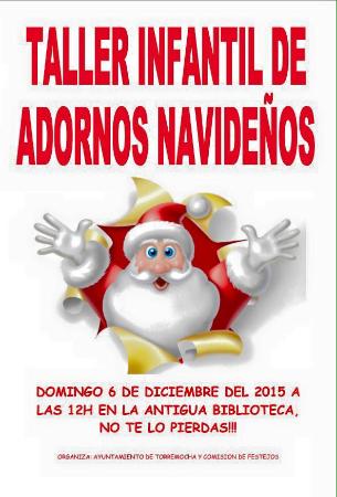 Taller Infantil - Adornos Navideños
